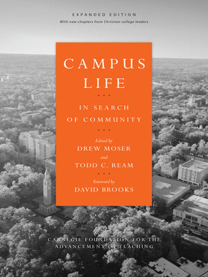 cover image of Campus Life: In Search of Community